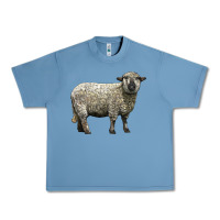 Pebble Blue hampshire sheep Urban Heavy Tee - LillyAllenDesigns
