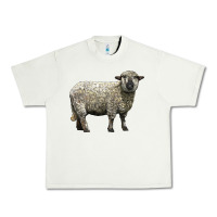 Pistachio hampshire sheep Urban Heavy Tee - LillyAllenDesigns