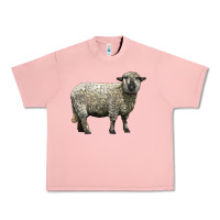Salmon hampshire sheep Urban Heavy Tee - LillyAllenDesigns