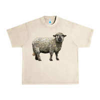Sandshell hampshire sheep Urban Heavy Tee - LillyAllenDesigns