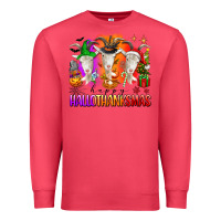 Cardinal happy hallothanksmas goats Premium Sweatshirt - texasbilliewilder