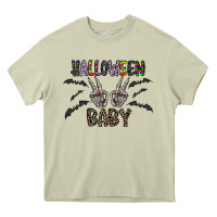 Mossy halloween baby Heavy Core Tee - CowhideDigitalArt