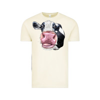 Vintage Arctic Cute Holstein Face Vintage Tee - LillyAllenDesigns