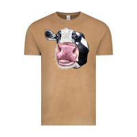 Vintage Camel Cute Holstein Face Vintage Tee - LillyAllenDesigns
