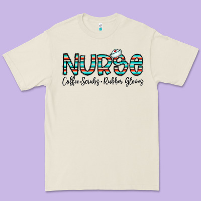 Coffee Scrubs And Rubber Gloves Premium Tee Designed By Cowhidedigitalart