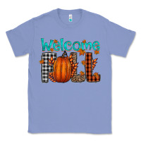 Colony Blue Welcome Fall Classic Tee - CowhideDigitalArt