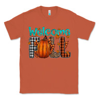 Copper Welcome Fall Classic Tee - CowhideDigitalArt