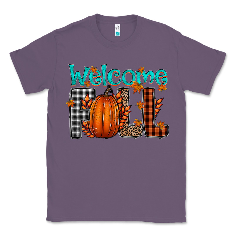 Welcome Fall Classic Tee by CowhideDigitalArt | Teevron