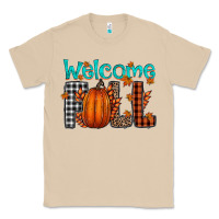Mushroom Welcome Fall Classic Tee - CowhideDigitalArt