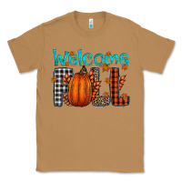 Toasted Coconut Welcome Fall Classic Tee - CowhideDigitalArt