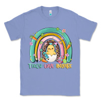 Colony Blue teach love inspire rainbow Classic Tee - MaliasSmallBusiness
