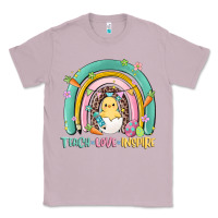 Lilac teach love inspire rainbow Classic Tee - MaliasSmallBusiness