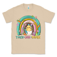 Mushroom teach love inspire rainbow Classic Tee - MaliasSmallBusiness