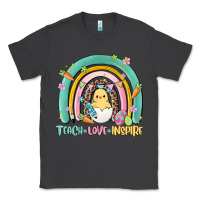 Smoke teach love inspire rainbow Classic Tee - MaliasSmallBusiness