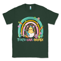 Sports Green teach love inspire rainbow Classic Tee - MaliasSmallBusiness