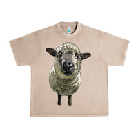 French Oak hampshire sheep head Urban Heavy Tee - LillyAllenDesigns