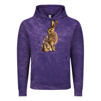 Cloud Purple Hares Vintage Hoodie - LillyAllenDesigns