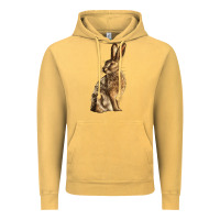 Vintage Mustard Hares Vintage Hoodie - LillyAllenDesigns