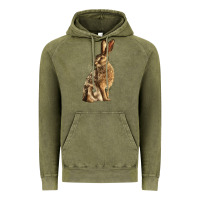 Vintage Olive Hares Vintage Hoodie - LillyAllenDesigns