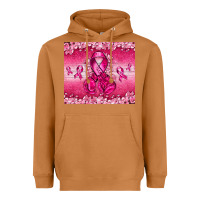 Meerkat Breast Cancer with boxing gloves Heavyweight Hoodie - NancyCooperArtShop