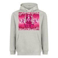 Moon Dust Breast Cancer with boxing gloves Heavyweight Hoodie - NancyCooperArtShop