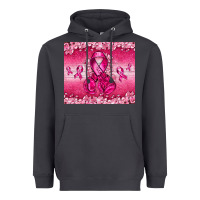 Smoke Breast Cancer with boxing gloves Heavyweight Hoodie - NancyCooperArtShop