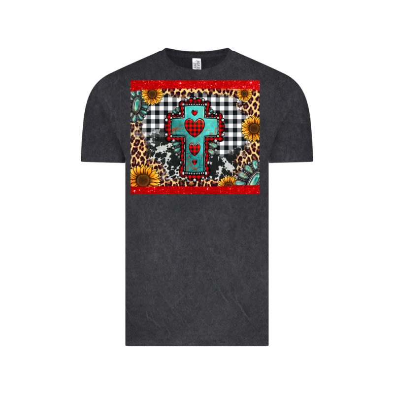 Christmas Cross Vintage Tee by Jasminsmagicworld | Teevron