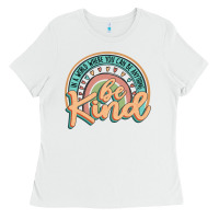 White be kind Ladies Tee - JahusDesignShop