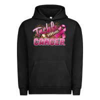 Pigment Black Tackle cancer Football Urban Hoodie - FaDigitalArtStudio