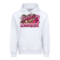 White Tackle cancer Football Urban Hoodie - FaDigitalArtStudio