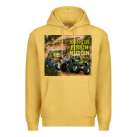 Antique Gold huntin fishin muddin Premium Hoodie - TumblerDesignByShophia