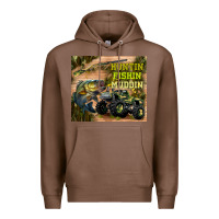 Chestnut huntin fishin muddin Premium Hoodie - TumblerDesignByShophia