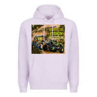 Lilac huntin fishin muddin Premium Hoodie - TumblerDesignByShophia