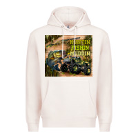 Pale Pink huntin fishin muddin Premium Hoodie - TumblerDesignByShophia