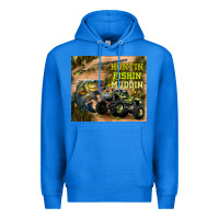 True Royal huntin fishin muddin Premium Hoodie - TumblerDesignByShophia