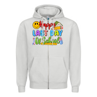 Dove Grey happy last day of school Zipper Hoodie - Artiststas