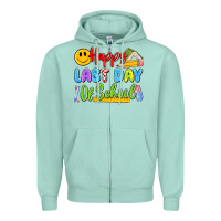Seafoam happy last day of school Zipper Hoodie - Artiststas