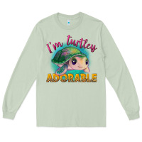 Matcha i'm turtley adorable Long Sleeve Tee - NancyCooperArtShop