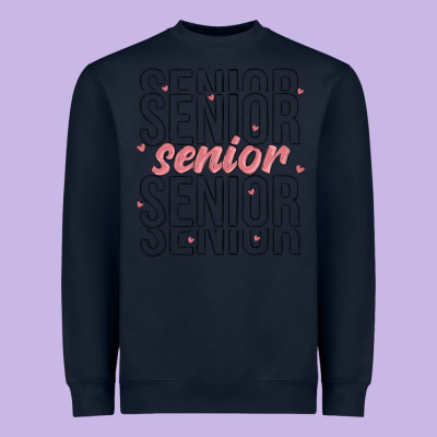 Senior Heavyweight Sweatshirt Designed By Maliassmallbusiness