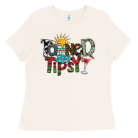 Bone tanned and tipsy Ladies Tee - SublimationCraftShop