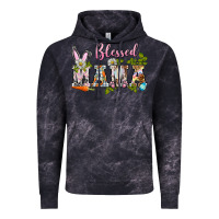 Cloud Black blessed mama easter Vintage Hoodie - BarkalooDesign