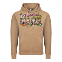 Vintage Coffee blessed mama easter Vintage Hoodie - BarkalooDesign