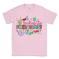 Bubblegum Pink rocking the phlebotomist life Classic Tee - MaliasSmallBusiness