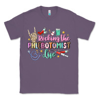 Lavender rocking the phlebotomist life Classic Tee - MaliasSmallBusiness