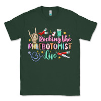 Sports Green rocking the phlebotomist life Classic Tee - MaliasSmallBusiness