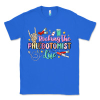 True Royal rocking the phlebotomist life Classic Tee - MaliasSmallBusiness