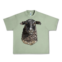 Oil Green dorper sheep head Urban Heavy Tee - LillyAllenDesigns