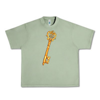 Oil Green love key Urban Heavy Tee - AdoDesignShop