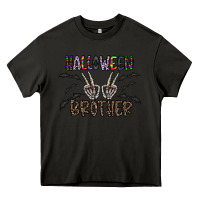 Asphalt halloween brother Heavy Core Tee - CowhideDigitalArt