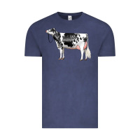 Vintage Denim Holstein Dairy Cow Vintage Tee - LillyAllenDesigns
